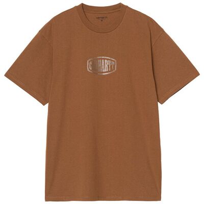 Carhartt WIP S/S Four Star T-Shirt Brown Pánske - Tričká Carhartt WIP - Hnedá - I035443_HZ_XX-M - Size: M M male Carhartt WIP S/S Four Star T-Shirt Brown Pánske - Tričká Carhartt WIP - Hnedá - I035443_HZ_XX-M - Size: M M male