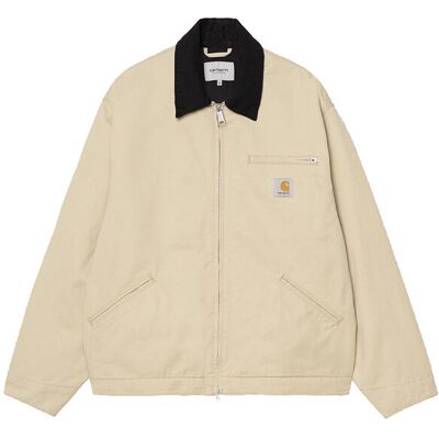 Carhartt WIP OG Detroit Jacket Offwhite Pánske - Bundy Carhartt WIP - Krémová - I036489_3NH_02-M - Size: M M male Carhartt WIP OG Detroit Jacket Offwhite Pánske - Bundy Carhartt WIP - Krémová - I036489_3NH_02-M - Size: M M male