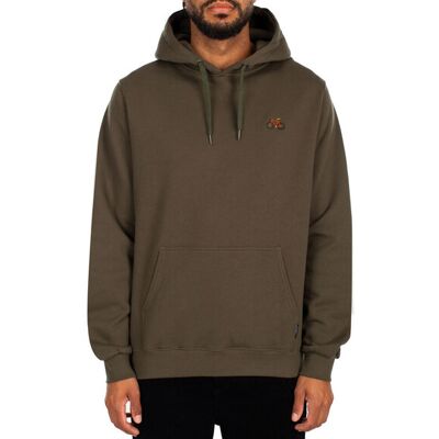 IrieDaily Peaceride Hoodie Pánske - Mikiny a mikiny s kapucou IrieDaily - Zelená - 211D391-470-XL - Size: XL XL male IrieDaily Peaceride Hoodie Pánske - Mikiny a mikiny s kapucou IrieDaily - Zelená - 211D391-470-XL - Size: XL XL male