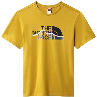 The North Face M Mountain Line T-shirt Pánske - Tričká The North Face - Žltá - NF0A7X1N76S-S - Size: S S male The North Face M Mountain Line T-shirt Pánske - Tričká The North Face - Žltá - NF0A7X1N76S-S - Size: S S male