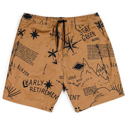 The Dudes Trail Blazer Shorts Pánske - Spodná bielizeň The Dudes - Hnedá - 1001537-Spring23-M - Size: M M male The Dudes Trail Blazer Shorts Pánske - Spodná bielizeň The Dudes - Hnedá - 1001537-Spring23-M - Size: M M male