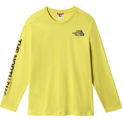 The North Face M Coordinates L/S Tee Acid Yellow Pánske - Tričká The North Face - Žltá - NF0A5IG9760-M - Size: M M male The North Face M Coordinates L/S Tee Acid Yellow Pánske - Tričká The North Face - Žltá - NF0A5IG9760-M - Size: M M male