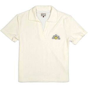 The Dudes Leony Women Polo Shirt Vanilla Dámske - Tričká The Dudes - Svetlohnedá - 101775-SS24-L - Size: L L female The Dudes Leony Women Polo Shirt Vanilla Dámske - Tričká The Dudes - Svetlohnedá - 101775-SS24-L - Size: L L female