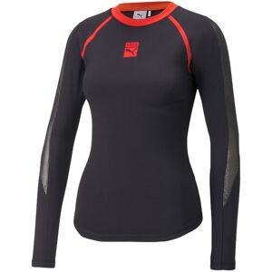 Puma x Vogue Longsleeve Tight Top W Dámske - Tričká Puma - Čierna - 535079_01-M - Size: M M female Puma x Vogue Longsleeve Tight Top W Dámske - Tričká Puma - Čierna - 535079_01-M - Size: M M female