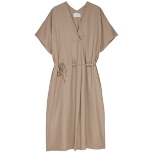 Makia Mila Kaftan Dress W Dámske - Šaty Makia - Svetlohnedá - W75034_126-L - Size: L L female Makia Mila Kaftan Dress W Dámske - Šaty Makia - Svetlohnedá - W75034_126-L - Size: L L female