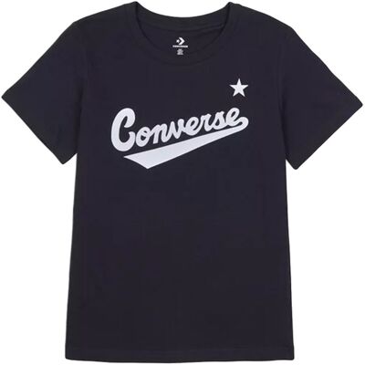 Converse Center Front Nova Classic Tee Black Dámske - Tričká Converse - Čierna - 10021940-A02-S - Size: S S female Converse Center Front Nova Classic Tee Black Dámske - Tričká Converse - Čierna - 10021940-A02-S - Size: S S female