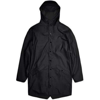 Rains Long Jacket Black Pánske - Bundy Rains - Čierna - 12020-01-L - Size: L L male Rains Long Jacket Black Pánske - Bundy Rains - Čierna - 12020-01-L - Size: L L male