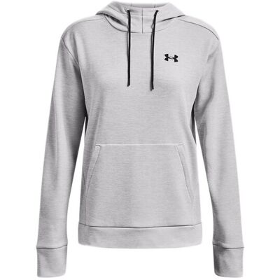 Under Armour W Armour Fleece Left Chest Hoodie Grey Dámske - Mikiny a mikiny s kapucou Under Armour - Sivá - 1373055-014-XS - Size: XS XS female Under Armour W Armour Fleece Left Chest Hoodie Grey Dámske - Mikiny a mikiny s kapucou Under Armour - Sivá - 1373055-014-XS - Size: XS XS female