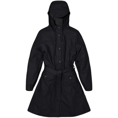 Rains Curve W Jacket Dámske - Bundy Rains - Čierna - 18130-01-S - Size: S S female Rains Curve W Jacket Dámske - Bundy Rains - Čierna - 18130-01-S - Size: S S female