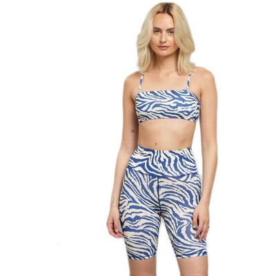 Dedicated Bike Tights Kortebo Zebra Blue Dámske - Šortky Dedicated - Modrá - 20723-M - Size: M M female Dedicated Bike Tights Kortebo Zebra Blue Dámske - Šortky Dedicated - Modrá - 20723-M - Size: M M female