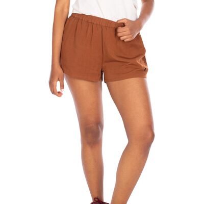 IrieDaily Civic Short Dámske - Šortky IrieDaily - Hnedá - 7676191-516-XS - Size: XS XS female IrieDaily Civic Short Dámske - Šortky IrieDaily - Hnedá - 7676191-516-XS - Size: XS XS female