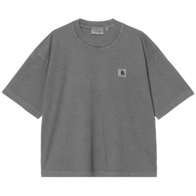 Carhartt WIP W' S/S Nelson T-Shirt Black Dámske - Tričká Carhartt WIP - Sivá - I033051_89_GD-L - Size: L L female Carhartt WIP W' S/S Nelson T-Shirt Black Dámske - Tričká Carhartt WIP - Sivá - I033051_89_GD-L - Size: L L female