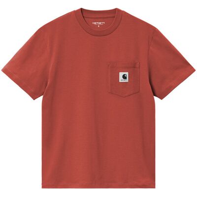 Carhartt WIP W' S/S Pocket T-Shirt Vermilion Dámske - Tričká Carhartt WIP - Čierna - I032215_2LX_XX-XS - Size: XS XS female Carhartt WIP W' S/S Pocket T-Shirt Vermilion Dámske - Tričká Carhartt WIP - Čierna - I032215_2LX_XX-XS - Size: XS XS female