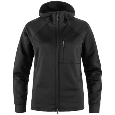 Fjällräven Abisko Grid Fleece Hoodie W Black Dámske - Mikiny a mikiny s kapucou Fjällräven - Čierna - F14600184-550-L - Size: L L female Fjällräven Abisko Grid Fleece Hoodie W Black Dámske - Mikiny a mikiny s kapucou Fjällräven - Čierna - F14600184-550-L - Size: L L female
