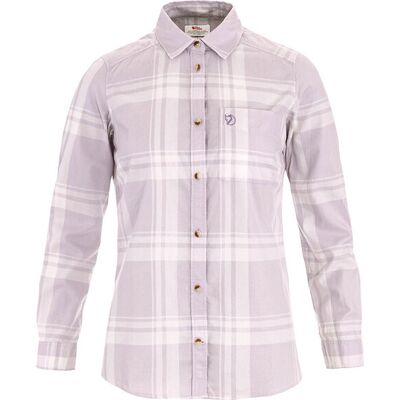 Fjällräven Övik Lite Flannel Shirt W Purple Dámske - Košeľa Fjällräven - Fialová - F14600264-111-452-S - Size: S S female Fjällräven Övik Lite Flannel Shirt W Purple Dámske - Košeľa Fjällräven - Fialová - F14600264-111-452-S - Size: S S female