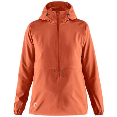 Fjällräven High Coast Lite Anorak W Orange Dámske - Bundy Fjällräven - Oranžová - F83501-333-M - Size: M M female Fjällräven High Coast Lite Anorak W Orange Dámske - Bundy Fjällräven - Oranžová - F83501-333-M - Size: M M female