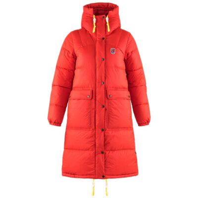 Fjällräven Expedition Long Down Parka W Red Dámske - Bundy Fjällräven - Červená - F86126-334-M - Size: M M female Fjällräven Expedition Long Down Parka W Red Dámske - Bundy Fjällräven - Červená - F86126-334-M - Size: M M female