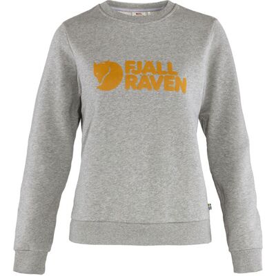 Fjällräven Logo Sweater W Grey Melange Dámske - Mikiny a mikiny s kapucou Fjällräven - Sivá - F84143-020-999-L - Size: L L female Fjällräven Logo Sweater W Grey Melange Dámske - Mikiny a mikiny s kapucou Fjällräven - Sivá - F84143-020-999-L - Size: L L female