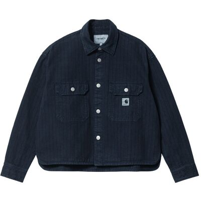 Carhartt WIP W L/S Trade Shirt Mizar black Dámske - Bundy Carhartt WIP - Čierna - I029109_0VQ_GD-L - Size: L L female Carhartt WIP W L/S Trade Shirt Mizar black Dámske - Bundy Carhartt WIP - Čierna - I029109_0VQ_GD-L - Size: L L female