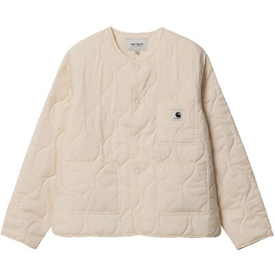 Carhartt WIP W' Skyler Liner Offwhite Dámske - Bundy Carhartt WIP - Krémová - I031602_05_XX-L - Size: L L female Carhartt WIP W' Skyler Liner Offwhite Dámske - Bundy Carhartt WIP - Krémová - I031602_05_XX-L - Size: L L female