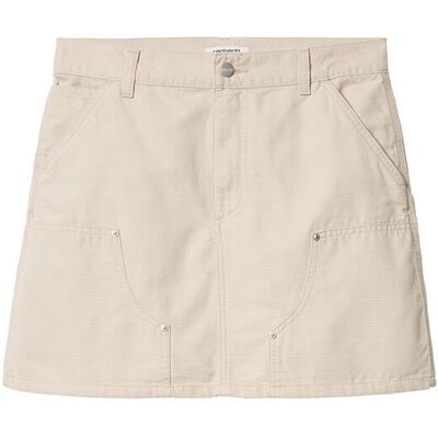 Carhartt WIP W' Maeve Double Knee Skirt Offwhite Dámske - Šortky Carhartt WIP - Krémová - I034836_2LP_06-M - Size: M M female Carhartt WIP W' Maeve Double Knee Skirt Offwhite Dámske - Šortky Carhartt WIP - Krémová - I034836_2LP_06-M - Size: M M female