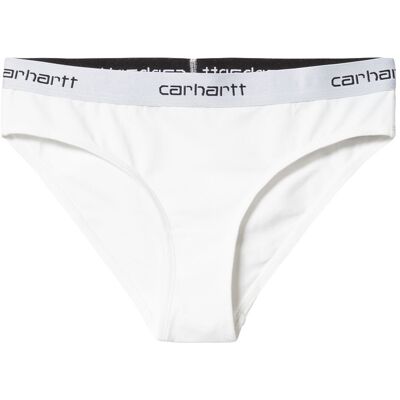 Carhartt WIP Script Brief W White Dámske - Spodná bielizeň Carhartt WIP - Biela - I032942_02_XX-XS - Size: XS XS female Carhartt WIP Script Brief W White Dámske - Spodná bielizeň Carhartt WIP - Biela - I032942_02_XX-XS - Size: XS XS female