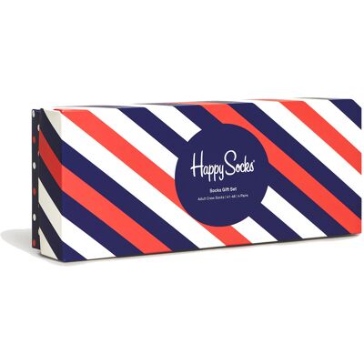 Happy Socks 4-Pack Classic Gift Set Pánske - Ponožky Happy Socks - Farebná - XBDO09-6002-4-7 - Size: 4-7 4-7 male Happy Socks 4-Pack Classic Gift Set Pánske - Ponožky Happy Socks - Farebná - XBDO09-6002-4-7 - Size: 4-7 4-7 male