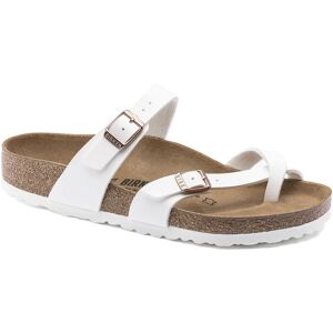 Birkenstock Mayari Birko-Flor Regular Fit White 1014190 Dámske - Sandále Birkenstock - Biela - 1014190-8 - Size: 8 8 female Birkenstock Mayari Birko-Flor Regular Fit White 1014190 Dámske - Sandále Birkenstock - Biela - 1014190-8 - Size: 8 8 female