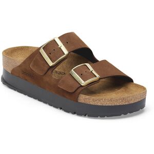 Birkenstock Arizona PAP Flex Platform Nubuk Leather Narrow Fit Dámske - Sandále Birkenstock - Hnedá - 1028366-5.5 - Size: 5.5 5.5 female Birkenstock Arizona PAP Flex Platform Nubuk Leather Narrow Fit Dámske - Sandále Birkenstock - Hnedá - 1028366-5.5 - Size: 5.5 5.5 female