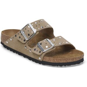 Birkenstock Arizona Rivet Suede Leather Regular Fit Brown Dámske - Sandále Birkenstock - Hnedá - B1029361-8 - Size: 8 8 female Birkenstock Arizona Rivet Suede Leather Regular Fit Brown Dámske - Sandále Birkenstock - Hnedá - B1029361-8 - Size: 8 8 female