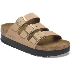 Birkenstock Florida III PAP Flex Platform Nubuk Leather Narrow Fit Dámske - Sandále Birkenstock - Hnedá - 1029760-8 - Size: 8 8 female Birkenstock Florida III PAP Flex Platform Nubuk Leather Narrow Fit Dámske - Sandále Birkenstock - Hnedá - 1029760-8 - Size: 8 8 female