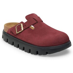 Birkenstock Boston Chunky Suede Leather Narrow Fit Burgundy Dámske - Sandále Birkenstock - Bordová - 1030400-7.5 - Size: 7.5 7.5 female Birkenstock Boston Chunky Suede Leather Narrow Fit Burgundy Dámske - Sandále Birkenstock - Bordová - 1030400-7.5 - Size: 7.5 7.5 female
