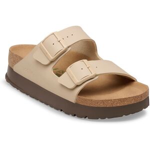 Birkenstock Arizona Flex Platform Birko-Flor Narrow Fit Sandcastle Dámske - Sandále Birkenstock - Svetlohnedá - B1031261-3.5 - Size: 3.5 3.5 female Birkenstock Arizona Flex Platform Birko-Flor Narrow Fit Sandcastle Dámske - Sandále Birkenstock - Svetlohnedá - B1031261-3.5 - Size: 3.5 3.5 female