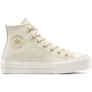 Converse Chuck Taylor All Star Lift Platform Glam Leather Dámske - Tenisky Converse - Krémová - A14517C-5.5 - Size: 5.5 5.5 female Converse Chuck Taylor All Star Lift Platform Glam Leather Dámske - Tenisky Converse - Krémová - A14517C-5.5 - Size: 5.5 5.5 female