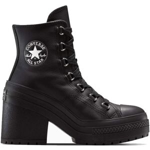 Converse Chuck 70 De Luxe Heel Platform Leather Black A15514C Dámske - Tenisky Converse - Čierna - A15514C-6 - Size: 6 6 female Converse Chuck 70 De Luxe Heel Platform Leather Black A15514C Dámske - Tenisky Converse - Čierna - A15514C-6 - Size: 6 6 female