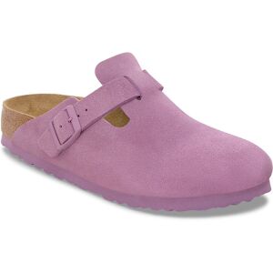 Birkenstock Boston Suede Leather Regular Fit Purple Dámske - Sandále Birkenstock - Fialová - B1030626-3.5 - Size: 3.5 3.5 female Birkenstock Boston Suede Leather Regular Fit Purple Dámske - Sandále Birkenstock - Fialová - B1030626-3.5 - Size: 3.5 3.5 female