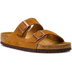 Birkenstock Arizona Soft Footbed Suede Leather Narrow Fit Mink Dámske - Sandále Birkenstock - Hnedá - 1027162-7 - Size: 7 7 female Birkenstock Arizona Soft Footbed Suede Leather Narrow Fit Mink Dámske - Sandále Birkenstock - Hnedá - 1027162-7 - Size: 7 7 female