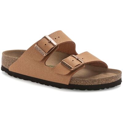 Birkenstock Arizona Vegan Birko-Flor Nubuck Regular Fit Brown Dámske - Sandále Birkenstock - Hnedá - 1025006-5 - Size: 5 5 female Birkenstock Arizona Vegan Birko-Flor Nubuck Regular Fit Brown Dámske - Sandále Birkenstock - Hnedá - 1025006-5 - Size: 5 5 female