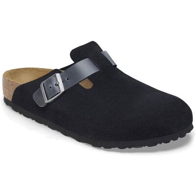 Birkenstock Boston Mixed Leather Regular Fit Blue Pánske - Sandále Birkenstock - Modrá - 1028210-5.5 - Size: 5.5 5.5 male Birkenstock Boston Mixed Leather Regular Fit Blue Pánske - Sandále Birkenstock - Modrá - 1028210-5.5 - Size: 5.5 5.5 male