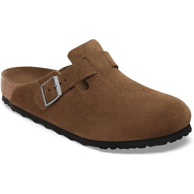 Birkenstock Boston Soft Footbed Suede Leather Regular Fit Brown Pánske - Sandále Birkenstock - Hnedá - 1030814-7 - Size: 7 7 male Birkenstock Boston Soft Footbed Suede Leather Regular Fit Brown Pánske - Sandále Birkenstock - Hnedá - 1030814-7 - Size: 7 7 male