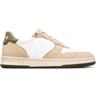 Clae Malone Vegan Vanilla White Olive Pánske - Topánky Clae - Biela - CL23AMA05-7.5 - Size: 7.5 7.5 male Clae Malone Vegan Vanilla White Olive Pánske - Topánky Clae - Biela - CL23AMA05-7.5 - Size: 7.5 7.5 male