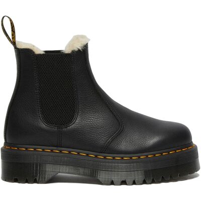 Dr. Martens 2976 Faux Fur Lined Platform Chelsea Boots Dámske - Topánky Dr. Martens - Čierna - DM25635001-6 - Size: 6 6 female Dr. Martens 2976 Faux Fur Lined Platform Chelsea Boots Dámske - Topánky Dr. Martens - Čierna - DM25635001-6 - Size: 6 6 female