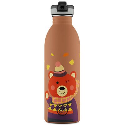 24 Bottles Urban Bottle Sweet Bear 500ml Unisex - Fľaše 24Bottles - Hnedá - UB_050_1962-One-size - Size: One size One size unisex 24 Bottles Urban Bottle Sweet Bear 500ml Unisex - Fľaše 24Bottles - Hnedá - UB_050_1962-One-size - Size: One size One size unisex