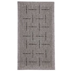 Devos koberce Kusový koberec FLOORLUX Silver / Black 20008 Spoltex - 200x290 cm