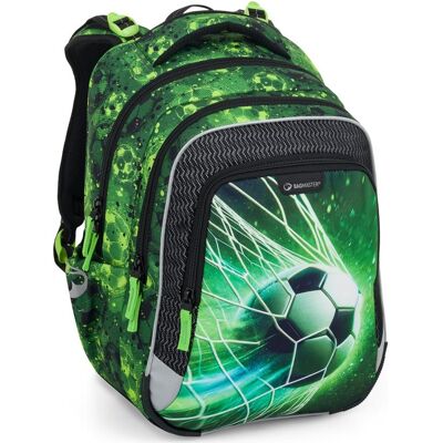 Školská taška Bagmaster LUMI 25 B Football Školská taška Bagmaster LUMI 25 B Football