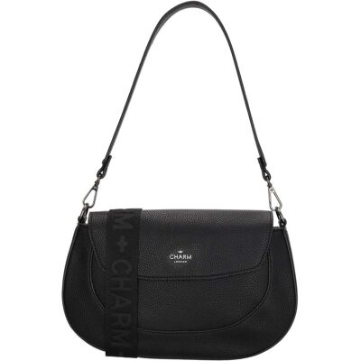 Dámska kabelka Charm London Montmartre W00389 Black Dámska kabelka Charm London Montmartre W00389 Black