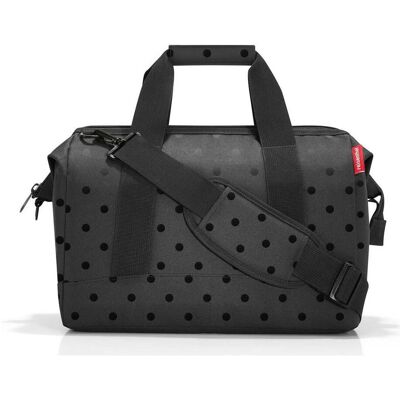 Dámska cestovná taška Reisenthel Allrounder M Glossy dots black Dámska cestovná taška Reisenthel Allrounder M Glossy dots black