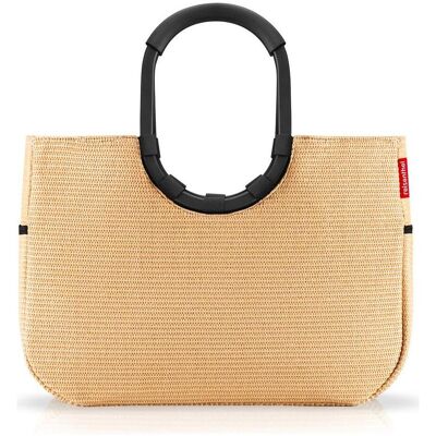 Dámska taška Reisenthel Loopshopper L Frame Raffia black Dámska taška Reisenthel Loopshopper L Frame Raffia black