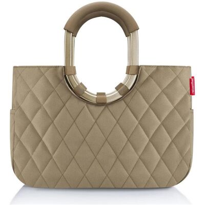 Dámska taška Reisenthel Loopshopper M Frame Rhombus Olive Dámska taška Reisenthel Loopshopper M Frame Rhombus Olive