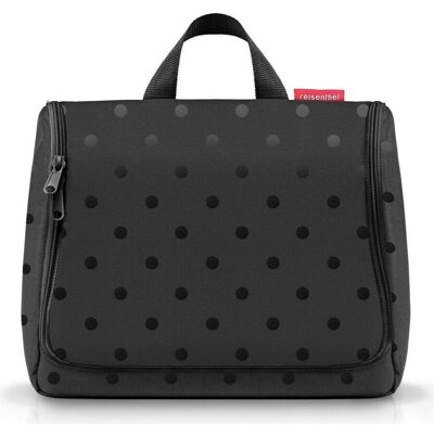 Toaletná taška Reisenthel Toiletbag XL Glossy dots black Toaletná taška Reisenthel Toiletbag XL Glossy dots black